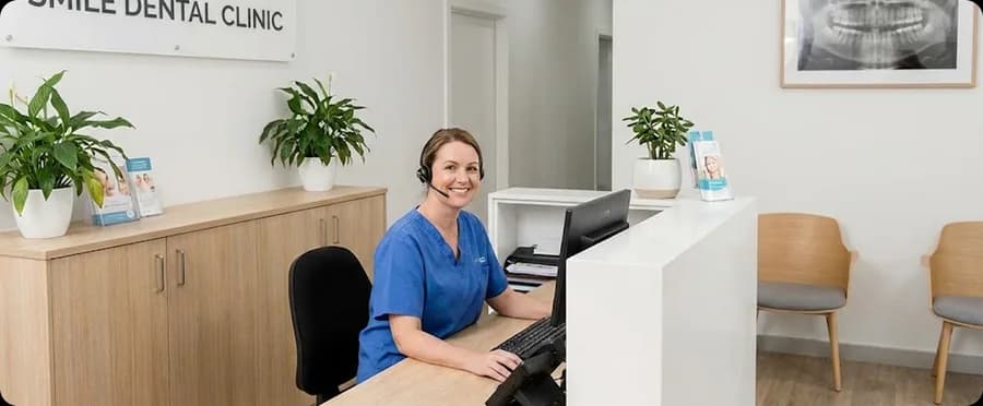 Smile Vancouver Dental Clinic reception